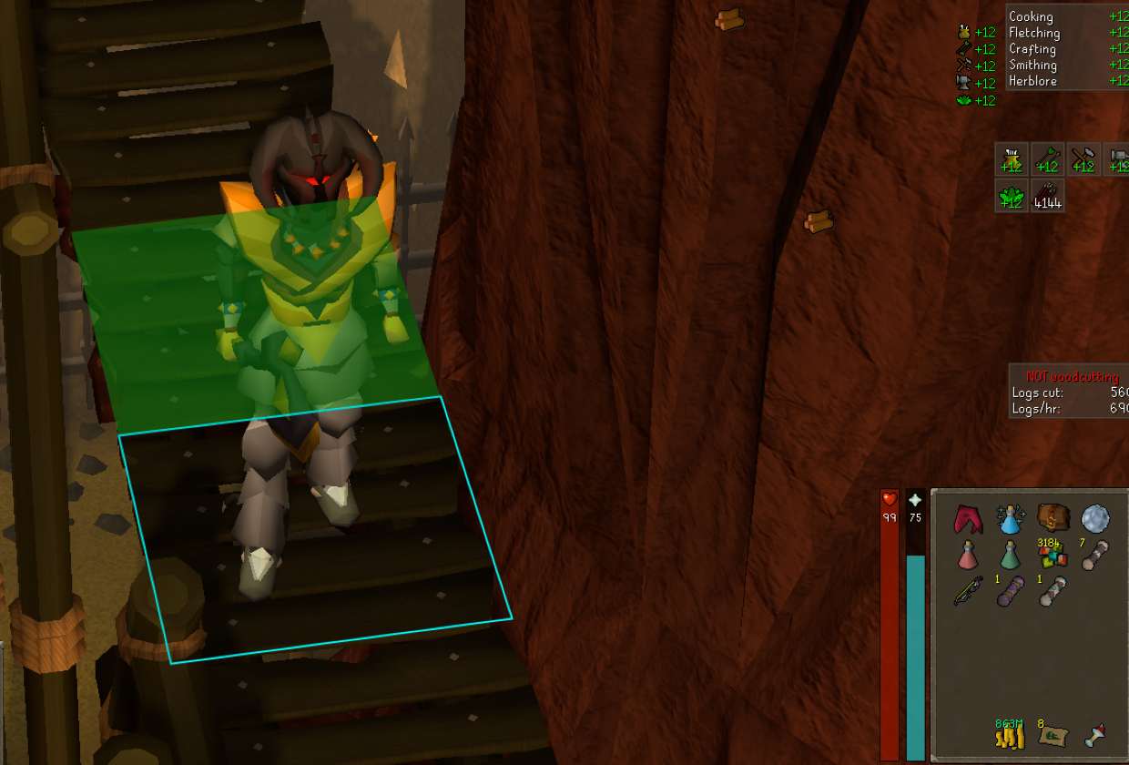 My Gridmaster character